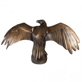 Lucy McEachern Wedge Tailed Eagle back Bronze Edition of 25 100 x 50 x 25cm $14,000