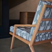 Auld Design Emily Chair $1,450 available in a range of fabrics