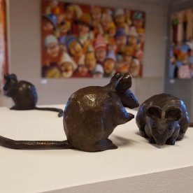 Pam Wilson Mice Bronze Sold Out