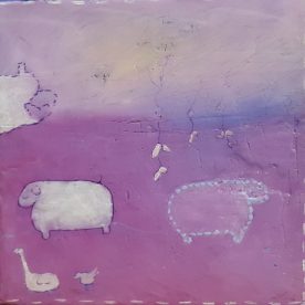 Jean Bohuslav Sheep Triptych 3 SOLD