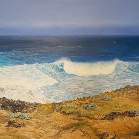 Pam Connelly Southern Cliff Edge 182 x 132cm SOLD