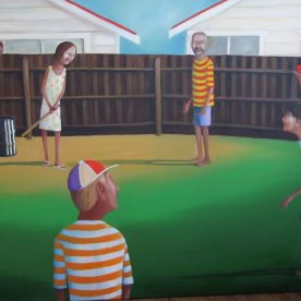 William Linford Backyard Cricket Commission SOLD