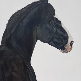 Jill Barber Richardson Iron Horse 152 x 122cm$4,950