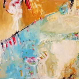 Margaret Delahunty Spencer - Tide Past 1520 x 1220mm $2800