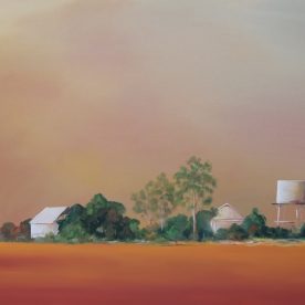 William Linford Dust Storm 90 x 120cm SOLD