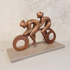 Martin Goldin Tandem 2 Ride Bronze Edition of 13 $5,750