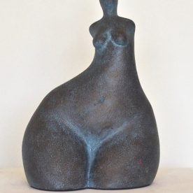 George Lianos  Woman in Stone 4 Hydrostone, Patina, Edition of 12 310 x 200 x 850mm $850 AVAILABLE TO ORDER
