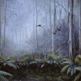 Richard Weatherly Forest Flight Giclee' Ed of 150 38 x 56cm Framed $700 p80-81