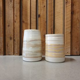 Karen Steenbergen Milk Country Rust Stoneware and glaze $150 & ($105 SOLD)