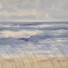 Georgie Gall Coastline Oil & Acrylic on Canvas 1520 x 1830mm $5,500