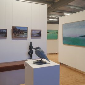 Phillip Butters Looking into Luminosity Exhibition 1 with Wendy Jagger, lucy McEachern, Martin Goldin & Ataahua Tables 2021