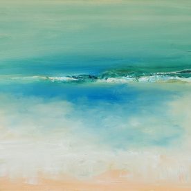 Phillip Butters The Green Shores I Dream Of Oil on canvas 75 x 100cm Framed $1,100