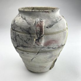 Kirsty Manger Resilient Jar Sideview Recycled Stoneware Clay H23.5cm x W27cm SOLD