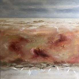 Georgie Gall Waterhole Meandering Oil & Acrylic on canvas 1520 x 1220mm $3,500