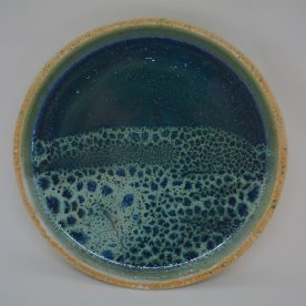 Karen Steenbergen Seascapes Plate Top Stoneware SOLD