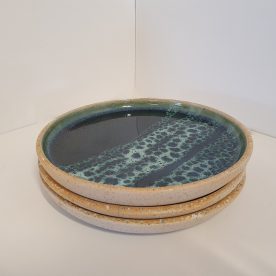 Karen Steenbergen Seascapes Plates Side Stoneware $55 each, 1 left available