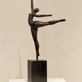 George Lianos Ballerina #1 Bronze & Bluestone Base $4,200