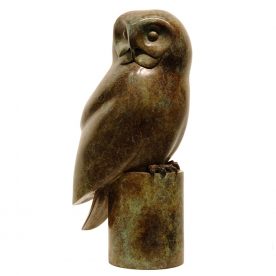 Lucy McEachern Tawny Owl Bronze Edition of 25/25 37.5 x 17 x 17cm $6,000