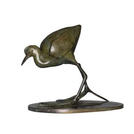 Lucy McEachern Lotus Bird Bronze Edition of 25 14.5 x 1 x 20cm $4,000