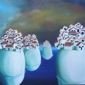 William Linford Five Communities Oil on Canvas 90 x 120cm $3,600