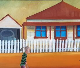William Linford Out the Front Oil on Canvas 50 x 150cm $3,000