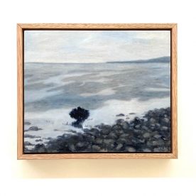 Anee Miller Close to Shore Oil on Board 25 x 30cm Framed $525