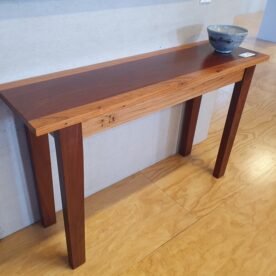 Ataahua Tables Recycled Sidetable Messmate & Jarrah with Nailholes 1350 x 370 x 800mm 2 $1,450