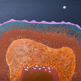 Wayne Elliott Full Moon after Rain S. A. Acrylic on Canvas 100 x 120cm Framed $4,800 sold
