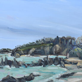 Wendy Jagger Cool Waters Oil on Board 30 x 40cm Framed $600