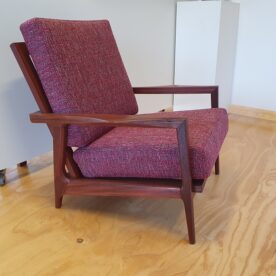 Jake Lunniss Lounge Chair Jarrah $2,200