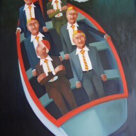 William Linford The Administrators Oil on canvas 120 x 90cm $3,600