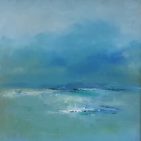 Philip Butters As the Tide Recedes Oil on Canvas 92 x 92cm Natural Frame $1,500
