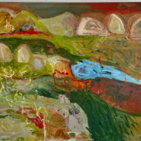 Margaret Delahunty Spencer Brushed Earth -Love in the Landscape 1560 x 1930mm $5,200 sold