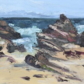 Wendy Jagger, Rocky Gap, Oil on board, 30x40cm, $595