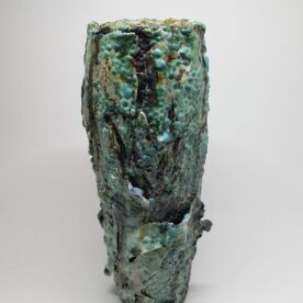 Sophia Legoe, Current II, Clay, glaze, mid-fired, multi-fired, W95 x H290mm, $385 sold