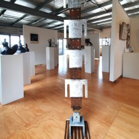 Bruce Webb, Sentinel, Welded Steel, H189 x W29 x D15cm, $1,150