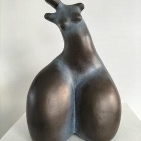 George Lianos, Woman in Stone #10, Cast stone, patina, Edition 2 of 25, 36 x 20 x 15cm, $950