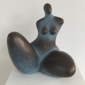 George Lianos, Woman in Stone #11, Cast stone, patina, Edition 2 of 25, 37 x 29 x 24cm, $1,050