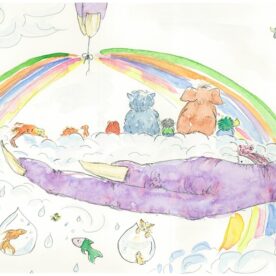 Sally Wilson Is it all as it Seems Watercolour & Ink on paper 21 x 30cm, Natural frame $390 Sally Wilson Is it all as it Seems Watercolour & Ink on paper 21 x 30cm, Natural frame $390