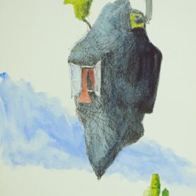 Viktor Kalinowski Cup Ember & Breeze Watercolour Archer paper with black frame & mount 45.7 x 35.5cm $485 C Viktor Kalinowski Cup Ember & Breeze Watercolour Archer paper with black frame & mount 45.7 x 35.5cm $485 C