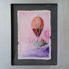 Viktor Kalinowski Let's go to Paris today Watercolour pen paper aluminium frame 22 x 18cm $375 C Viktor Kalinowski Let's go to Paris today Watercolour pen paper aluminium frame 22 x 18cm $375 C