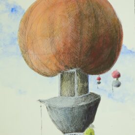 Viktor Kalinowski Lunchtime Watercolour pen Archer paper 28.5 x 18.5cm $250 C Viktor Kalinowski Lunchtime Watercolour pen Archer paper 28.5 x 18.5cm $250 C