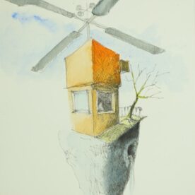 Viktor Kalinowski TUG SHIP Keeper of Passage Watercolour Archer paper Black frame & mount 47.5 x 35.5cm $485 C Viktor Kalinowski TUG SHIP Keeper of Passage Watercolour Archer paper Black frame & mount 47.5 x 35.5cm $485 C