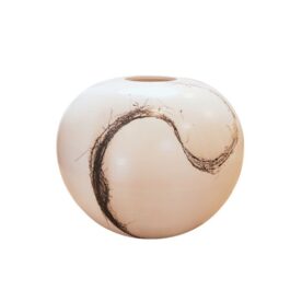 Joseph Silver Carbon Movment 3 Stoneware Raku 20 x 23cm $500 Joseph Silver Carbon Movment 3 Stoneware Raku 20 x 23cm $500