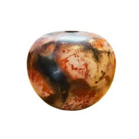 Joseph Silver Mercury Rising Stoneware Saggar fired 21 x 23cm $595 Joseph Silver Mercury Rising Stoneware Saggar fired 21 x 23cm $595