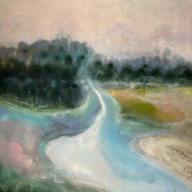 Georgie Gall Looking Through Nature, Acrylic & oil 152 x 152cm $5,500 sold Georgie Gall Looking Through Nature, Acrylic & oil 152 x 152cm $5,500 sold