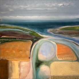 Georgie Gall Peninsula Melody Acrylic & Oil 152 x 152cm $5,500 sold Georgie Gall Peninsula Melody Acrylic & Oil 152 x 152cm $5,500 sold