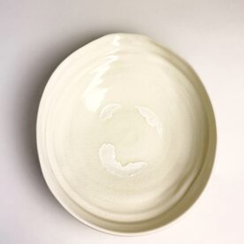 Kirsty Manger Blanc Remnant Porcelain 11 x 40 x 32cm $435 Kirsty Manger Blanc Remnant Porcelain 11 x 40 x 32cm $435