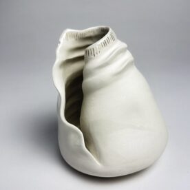 Kirsty Manger Blanc Whitewash Porcelain 16 x 15 x 14cm $285 Kirsty Manger Blanc Whitewash Porcelain 16 x 15 x 14cm $285