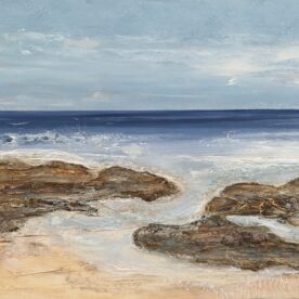 Georgie Gall Tidal Rhythm Acrylic & oil on canvas 64 x 81cm, Oak frame $900 sold Georgie Gall Tidal Rhythm Acrylic & oil on canvas 64 x 81cm, Oak frame $900 sold